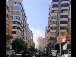 ლიბანის დედაქალაქი დაბომბა 