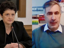 თეა წულუკიანი და მიხეილ სააკაშვილი თეა წულუკიანი და მიხეილ სააკაშვილი