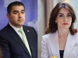შალვა პაპუაშვილი და მაკა ბოჭორიშვილი