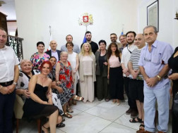 აჭარის კულტურის მინისტრი ელისო ბოლქვაძე თესალონიკში ქართული დიასპორის წარმომადგენლებს შეხვდა