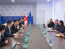 მარიამ ქვრივიშვილი ჩინური კორპორაცია „ჰუავეის“ დელეგაციას შეხვდა
