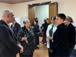 აფხაზეთიდან დევნილებს ჭუბერსა და ჯვარში უფასო სამედიცინო გამოკვლევები ჩაუტარდათ