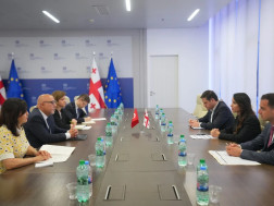 მარიამ ქვრივიშვილი თურქეთის ელჩს საქართველოში, ალი ქაან ორბაის შეხვდა