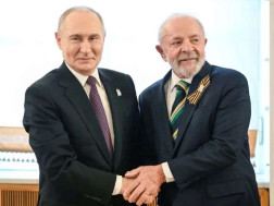 პუტინმა ბრაზილიის პრეზიდენტ