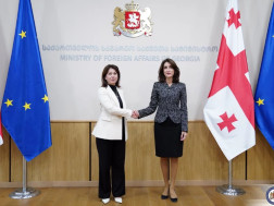 საგარეო საქმეთა მინისტრი უნგრეთის ელჩს შეხვდა