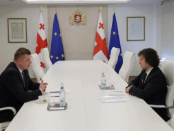 საქართველოს პრემიერ-მინისტრი ბელარუსის საგანგებო და სრულუფლებიან ელჩს შეხვდა