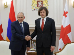 ირაკლი კობახიძე სომხეთის პრემიერ-მინისტრს შეხვდა