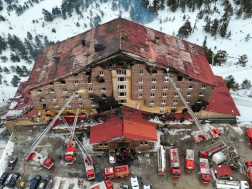 სასტუმროში გაჩენილი ხანძარი სასტუმროში გაჩენილი ხანძარი