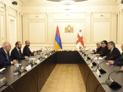 მიხეილ ყაველაშვილი სომხეთის საგარეო საქმეთა მინისტრს შეხვდა