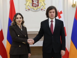 ირაკლი კობახიძე სომხეთის იუსტიციის მინისტრს შეხვდა ირაკლი კობახიძე სომხეთის იუსტიციის მინისტრს შეხვდა