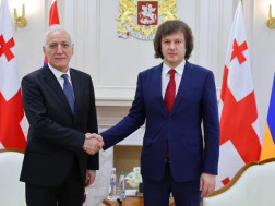 საქართველოს პრემიერ-მინისტრი სომხეთის პრეზიდენტს შეხვდა