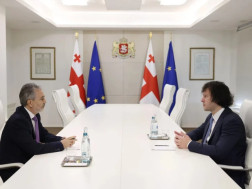 პრემიერ-მინისტრი საქართველოში ისრაელის სახელმწიფოს ელჩს შეხვდა