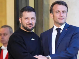 მაკრონი და ზელენსკი