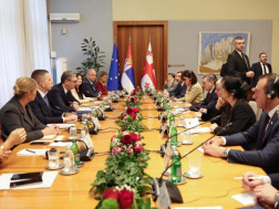 საქართველოსა და სერბეთის პრეზიდენტებს შორის გაფართოებული ფორმატის შეხვედრა გაიმართა საქართველოსა და სერბეთის პრეზიდენტებს შორის გაფართოებული ფორმატის შეხვედრა გაიმართა