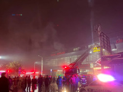 ხანძარი თბილისში - ცეცხლი სავაჭრო ცენტრ „კიდობანში“ გაჩნდა ხანძარი თბილისში - ცეცხლი სავაჭრო ცენტრ „კიდობანში“ გაჩნდა