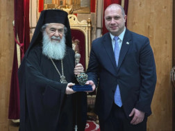 გივი მიქანაძეს იერუსალიმის პატრიარქმა უმასპინძლა