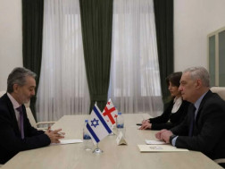 გიორგი ვოლსკი ისრაელის ელჩს შეხვდა გიორგი ვოლსკი ისრაელის ელჩს შეხვდა