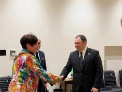 ნიკოლოზ სამხარაძე ევროპის საბჭოს საპარლამენტო ასამბლეის პრეზიდენტს შეხვდა