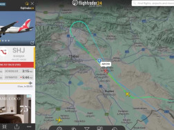 თვითმფრინავი, რომელიც თბილისიდან შარჟაში მიფრინავდა, ისევ თბილისში დაბრუნდა