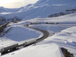 ავტოტრანსპორტის მოძრაობა აღდგა
