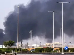 აბუ-დაბიში რაკეტის ნამსხვრევების ჩამოვარდნის შედეგად ორი ადამიანი დაიღუპა