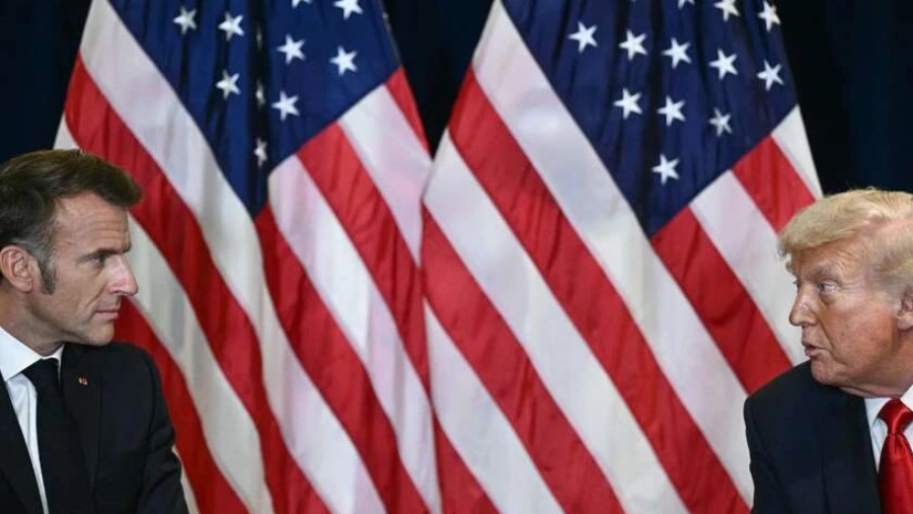 ემანუელ მაკრონი დონალდ ტრამპი