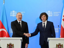 ილჰამ ალიევი ირაკლი კობახიძე