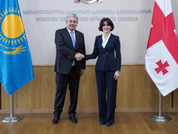 მაკა ბოჭორიშვილი ყაზახეთის რესპუბლიკის საგარეო საქმეთა მინისტრს შეხვდა  