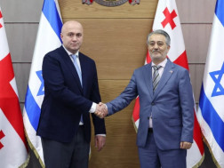 საქართველოს შს მინისტრი ისრაელის ელჩს შეხვდა