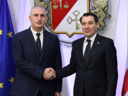 ლაშა ხუციშვილი თურქმენეთის ელჩს შეხვდა