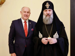 შიო III ჩეხეთის ელჩს შეხვდა
