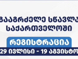 საქართველოს უმაღლეს სასწავლებლებში 