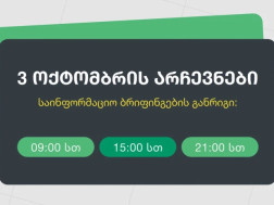  ცენტრალურ საარჩევნო კომისიაში 