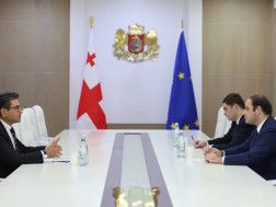 მთავრობის ადმინისტრაციის უფროსი თურქეთის ელჩს შეხვდა